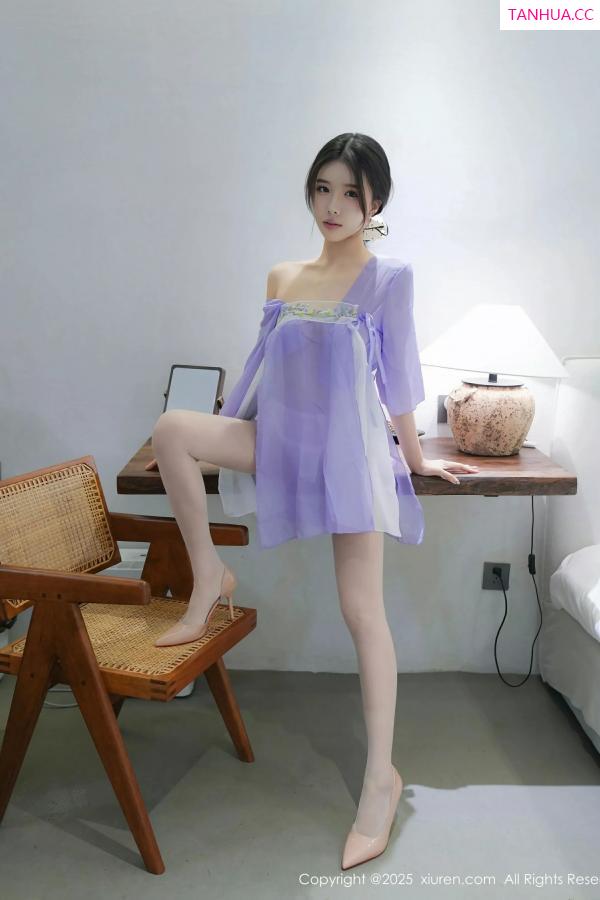 袁圆  [XiuRen]高清写真图 2025.06.06 No.10376 袁圆 姿色汉服第38张图片